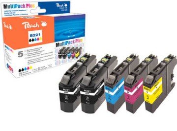 Tinta Peach Ink Saving Pack Plus Pi500-179 Compatible Con Brother Lc-221 Pi500-179