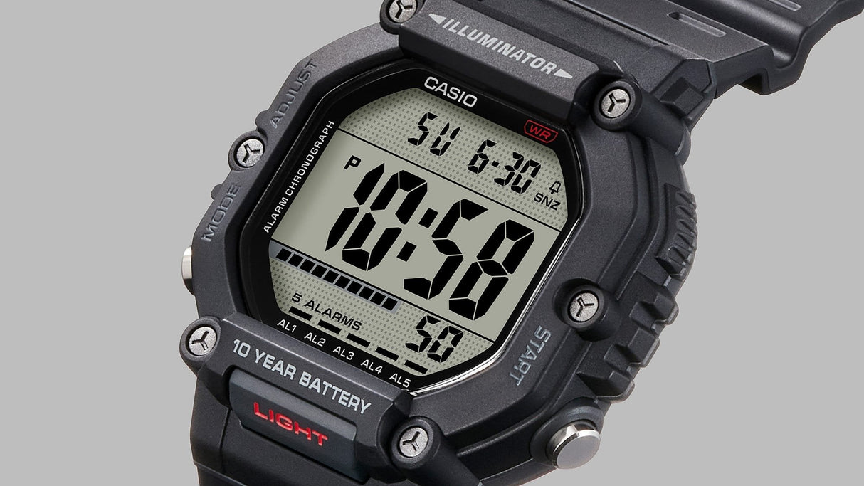 Casio Ae-1600h-1avef Timeless Collection Herrenuhr