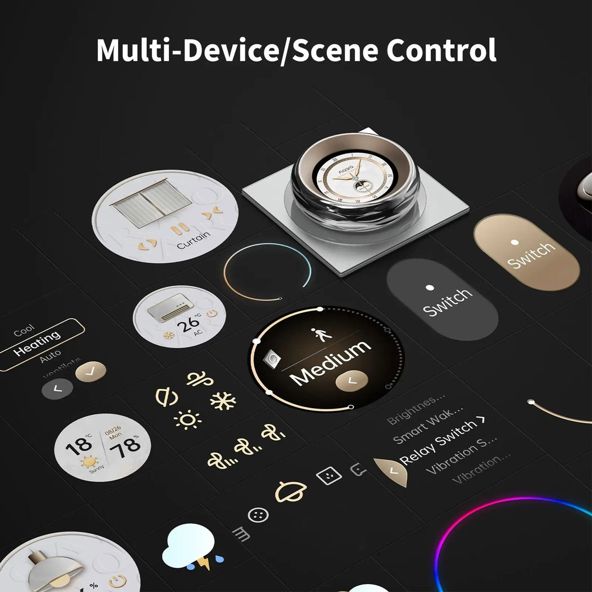 Aqara Touchscreen Dial V1 Eu White