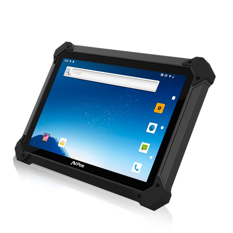 EAN 0729927498256 - AVPos AVP-RT1000 ordenador móvil de mano 25,6 cm (10.1") 1920 x 1200 Pixeles Pantalla táctil 1,03 kg Negr imagen 5