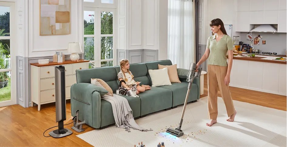 EAN 6976233672021 - Dreame Z10 Aspiradora escoba 2 en 1 Batería Secar Espuma, Micro Sin bolsa 0,5 L 481 W Beige 2900 Ah imagen 12