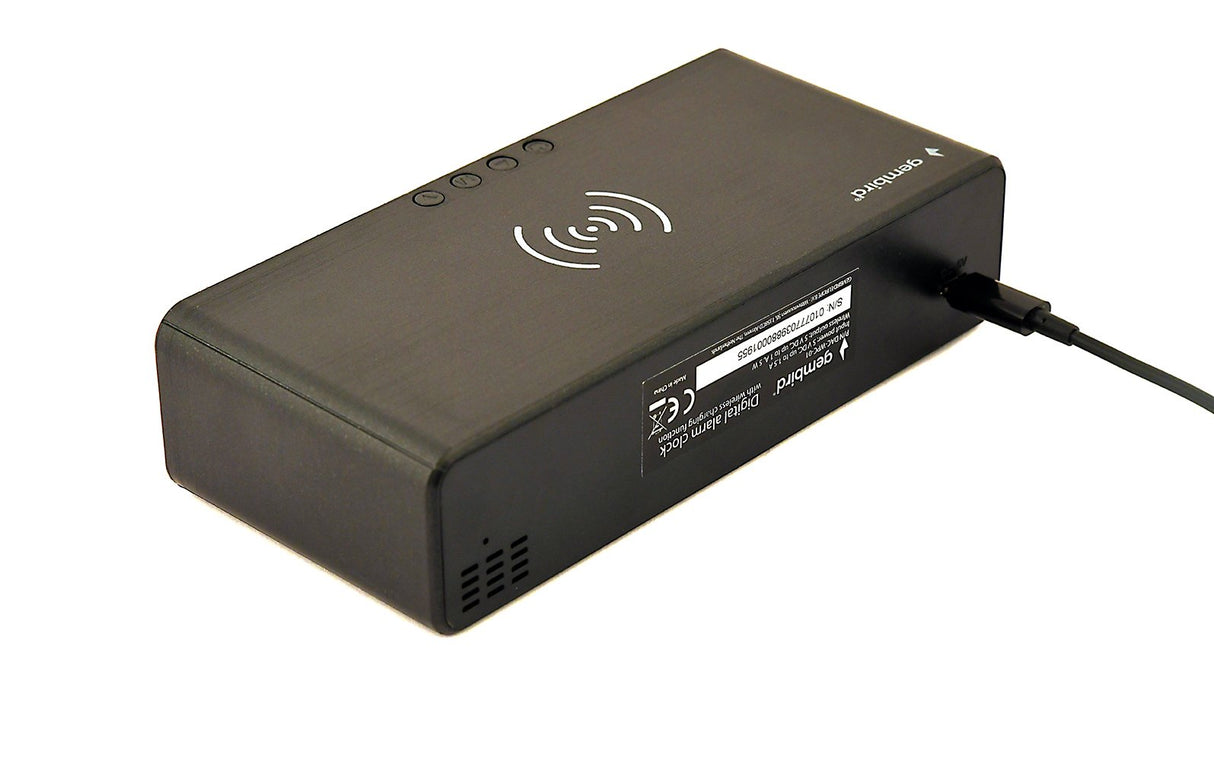 EAN 8716309107778 - Gembird DAC-WPC-01 despertador Reloj despertador digital Negro imagen 8