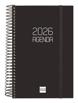 EAN 8422952408376 - Finocam 742906026 agenda Agenda diaria Negro imagen 1