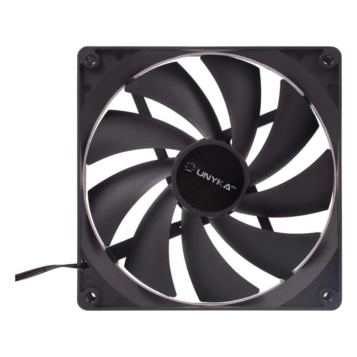 EAN 6940533542056 - UNYKAch 140 mm Carcasa del ordenador Ventilador 14 cm Negro imagen 1