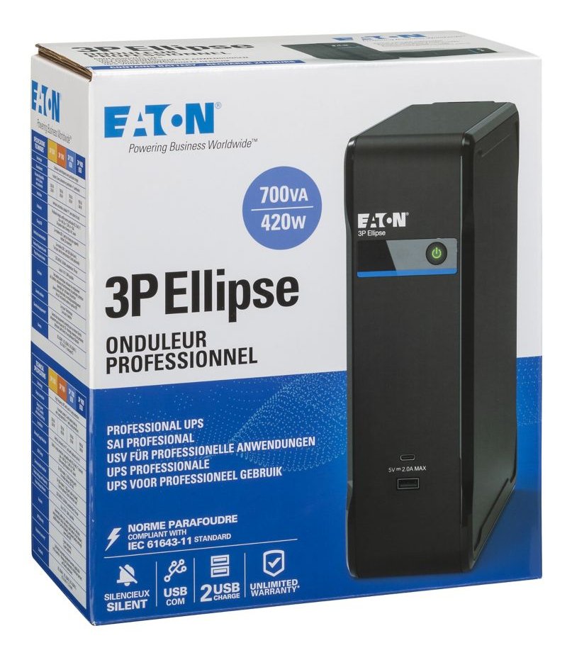 Cargador Awaryjny Ups 3p Ellipse 700 Usb Fr 3p700uf