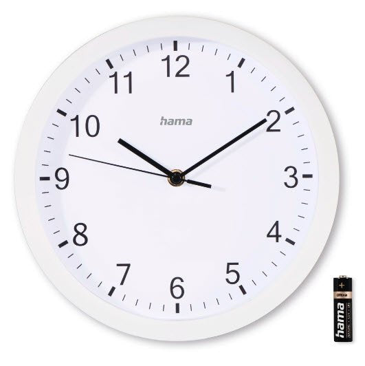 EAN 4047443517524 - Hama Elba Reloj de cuarzo Alrededor Blanco imagen 4