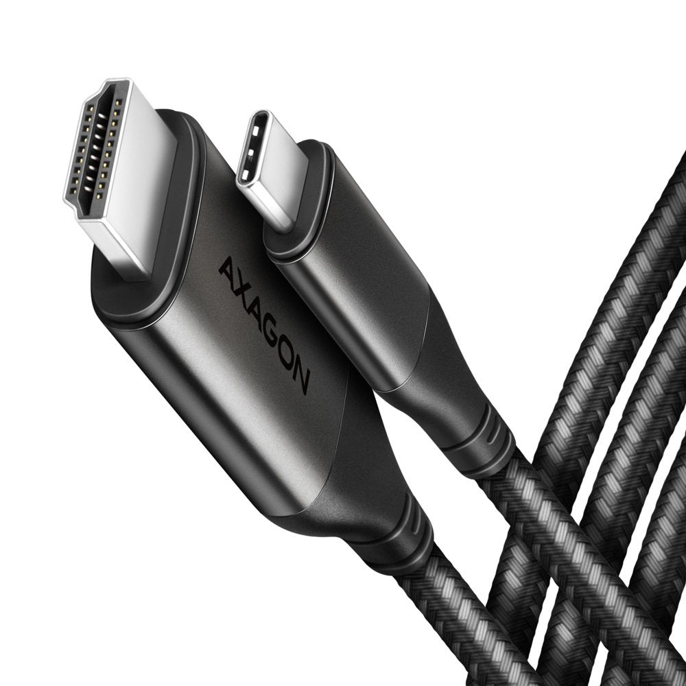 EAN 8595247907158 - Axagon RVC-HI2MC adaptador de cable de vídeo 1,8 m USB Tipo C HDMI Negro imagen 1
