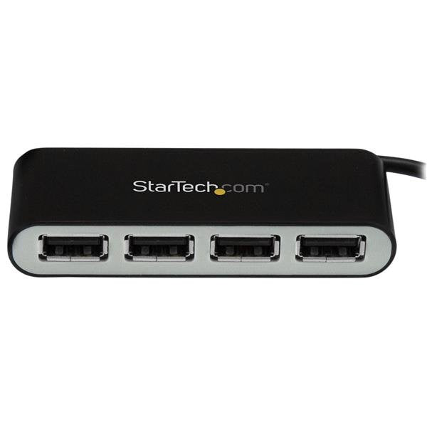 Startech Hub 4 Puertos Usb 2.0 Negro St4200mini2
