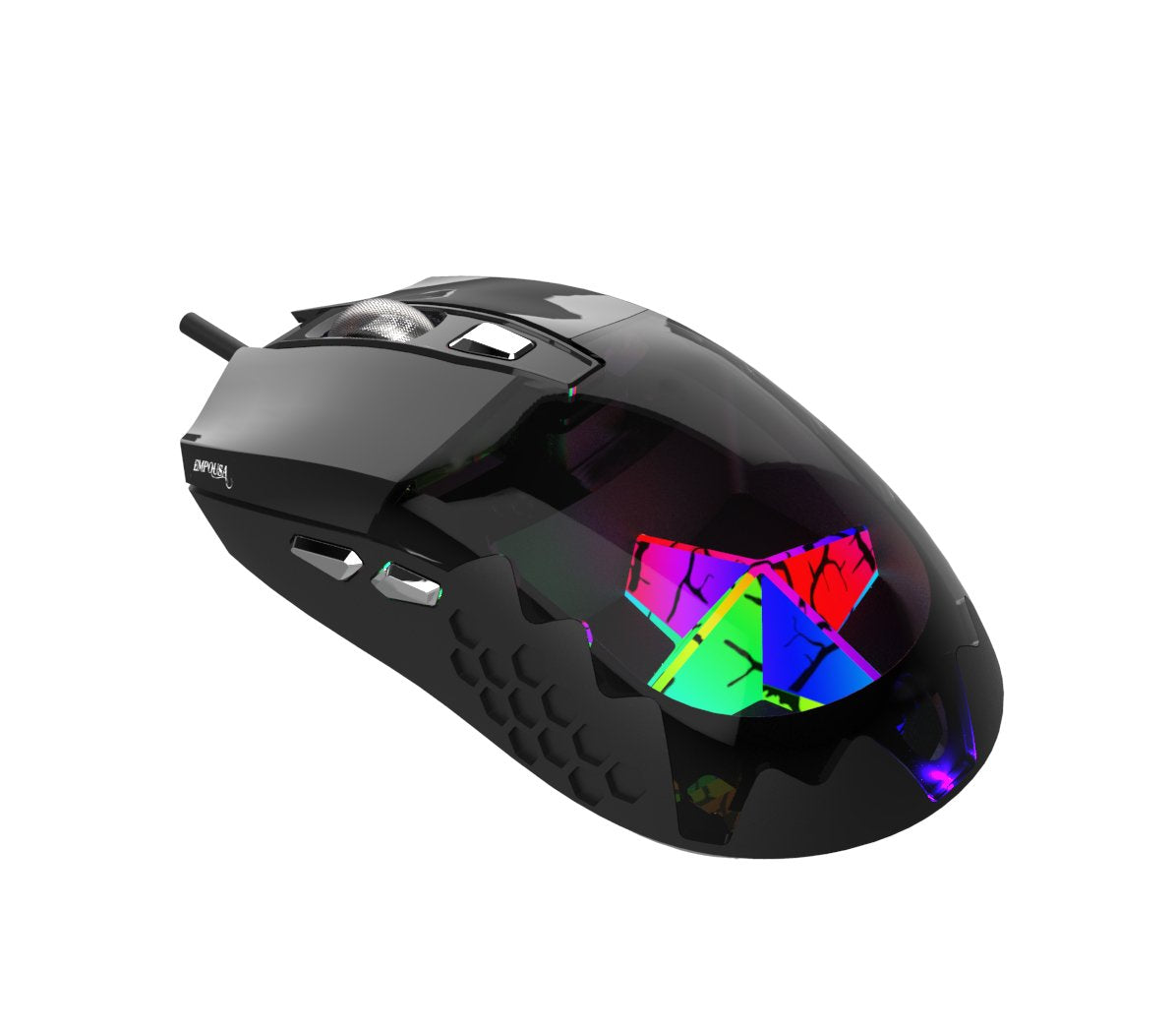 Ratón Gaming Inca Empousa 3d Rgb Led 7200 Dpi Macro Keys Private