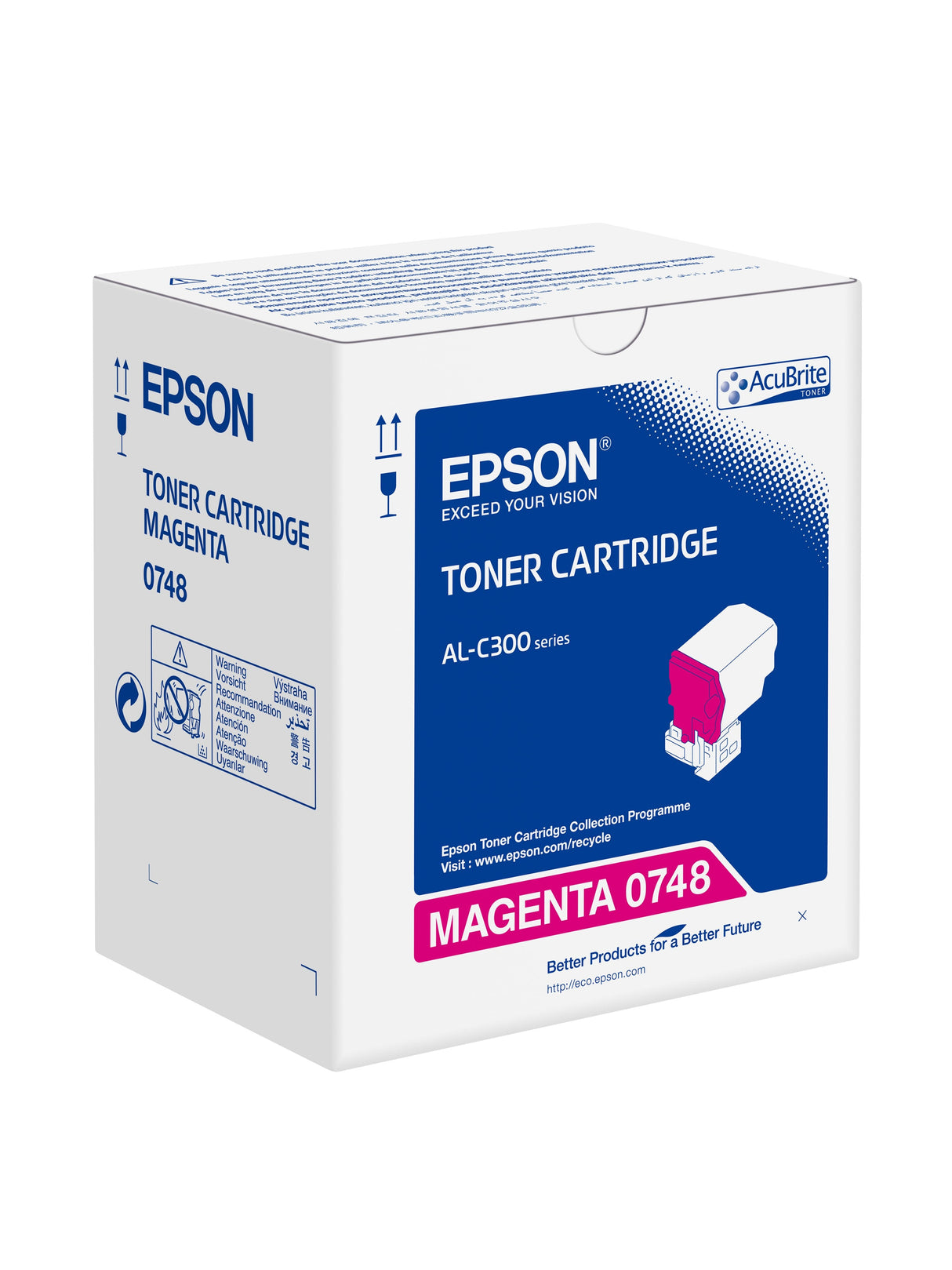 Toner Original Epson C13s050748 Magenta 8.8k