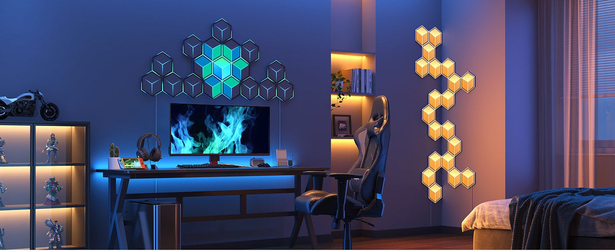 Govee Glide Hexagon Light Panels Ultra Expansion Pack (Gris, 1 Light Panel) H106a007