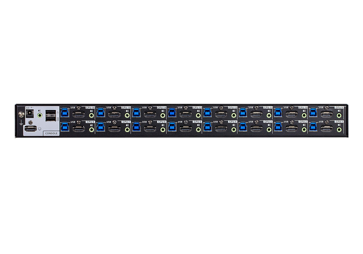 EAN 4710469340703 - ATEN CS18216-AT-G interruptor KVM Negro imagen 2