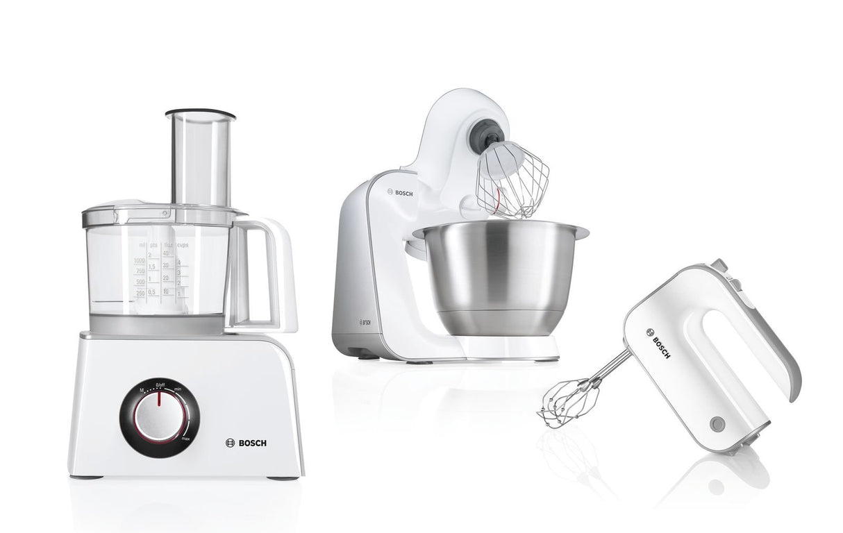 EAN 4242002556864 - Bosch MFQ4080 batidora Batidora de mano 500 W Plata, Blanco imagen 2