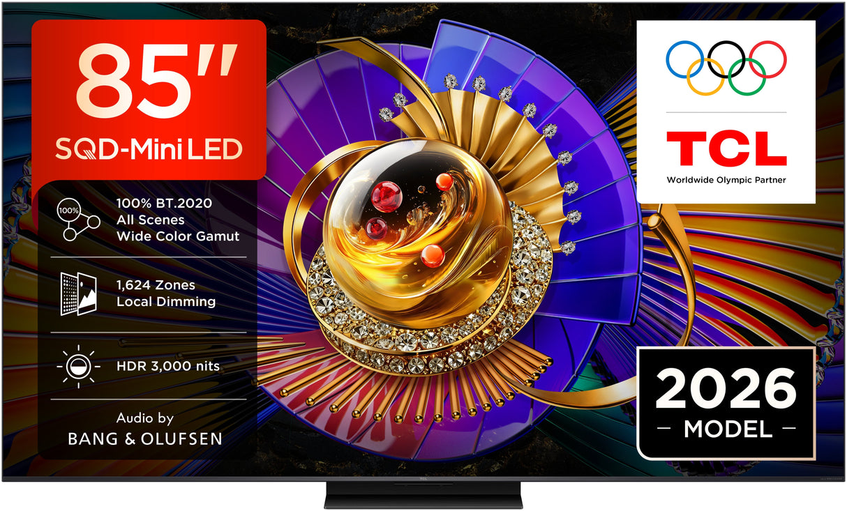 Televisor Tcl C7l 85c7l 85" 4k Ultra Hd Smart Tv Wifi Negro 2700 Cd / M²
