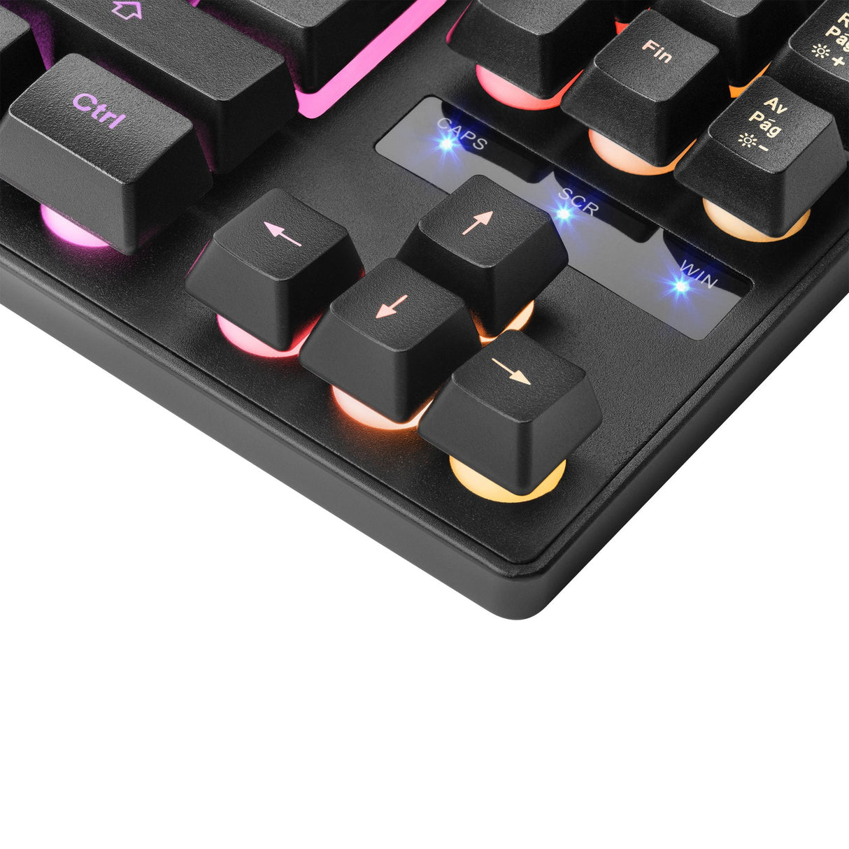 Teclado En Portugués Gaming Semimecánico Mars Gaming Mktklpt
