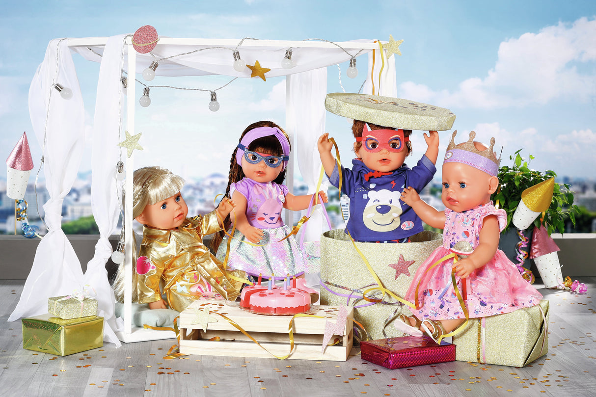 Zapf Creation-Baby Born Happy Birthday Muñecas De 43cm