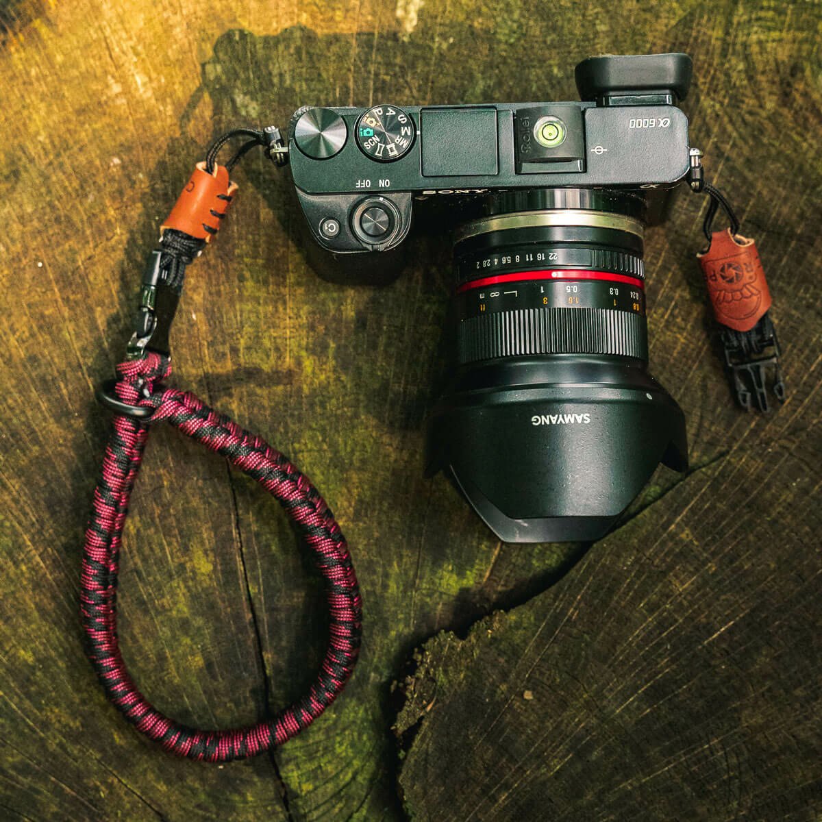 C-Rope Camara Handschlaufe Claw Aus Paracord 30cm Negro Retail