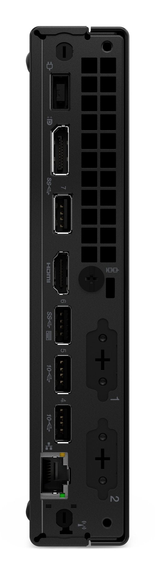 Mini Pc Lenovo Thinkcentre M70q Gen 6 13a4 Core Ultra 7 265t / Hasta 5.3 Ghz Vpro Enterprise Ram 32 Gb Ssd 1 Tb Tcg Opal Encryption Nvme Intel Graphics Gigabit Ethernet Ieee 802.11ax (Wi-Fi 6e) Bluetooth 5.3 Win 11 Pro Monitor: Ningun