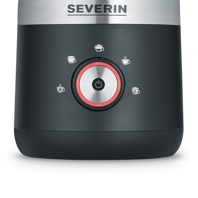Espumador De Leche Severin Sm 3588 Acero Inoxidable/Negro, 550 W
