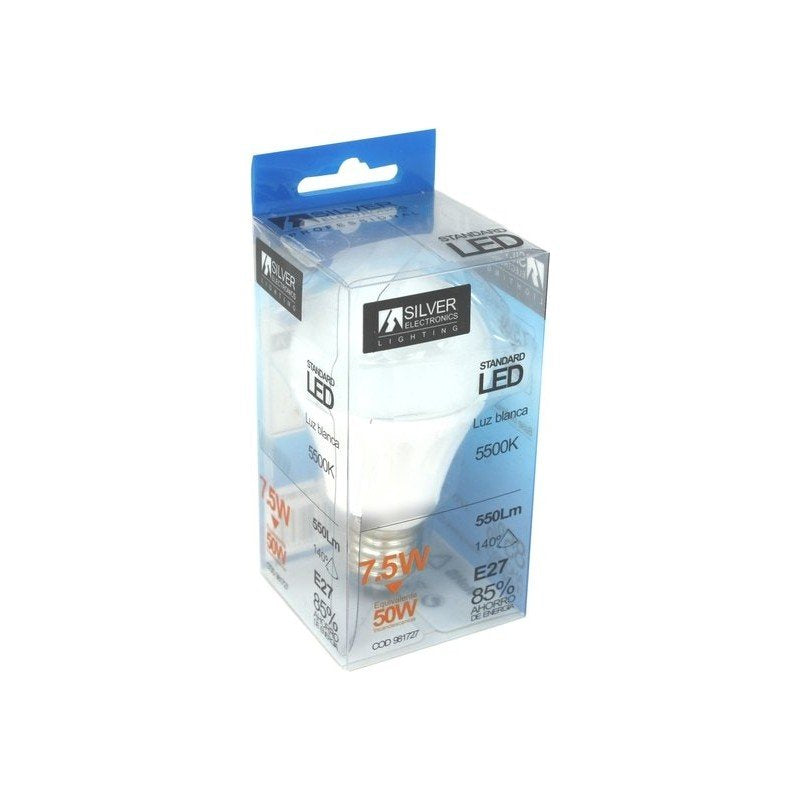 EAN 8420738264758 - Silver Sanz 981727 energy-saving lamp Blanco 5000 K 7 W E27 imagen 2