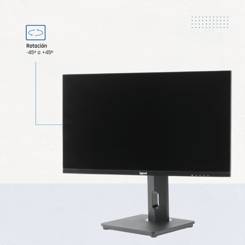 EAN 8435364319826 - iggual ML24FA pantalla para PC 61 cm (24") 1920 x 1080 Pixeles Full HD LED Negro imagen 7