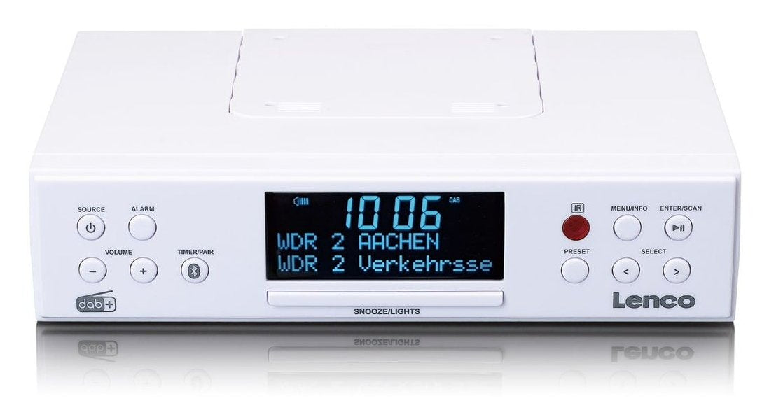 Radio Lenco Kcr-190 White