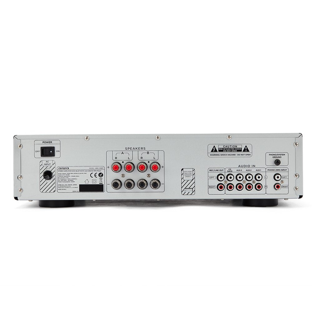 EAN 8435256897517 - Aiwa AMU-120BTSL amplificador de audio 2.0 canales Hogar Gris imagen 8