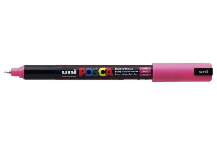 EAN 4902778089842 - POSCA uni PC-1MR marcador 1 pieza(s) Punta redonda Rosa imagen 1