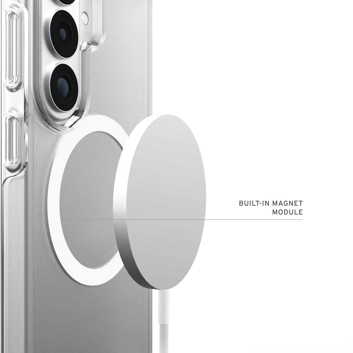 Funda Uag Scout Clear Hielo Blanco Samsung Galaxy S26