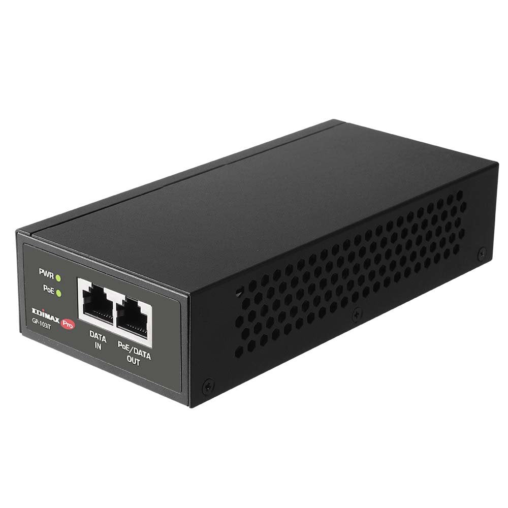 EAN 4717964704764 - Edimax GP-103IT adaptador e inyector de PoE 10 Gigabit Ethernet, 100 Gigabit Ethernet, Gigabit Ethernet imagen 1