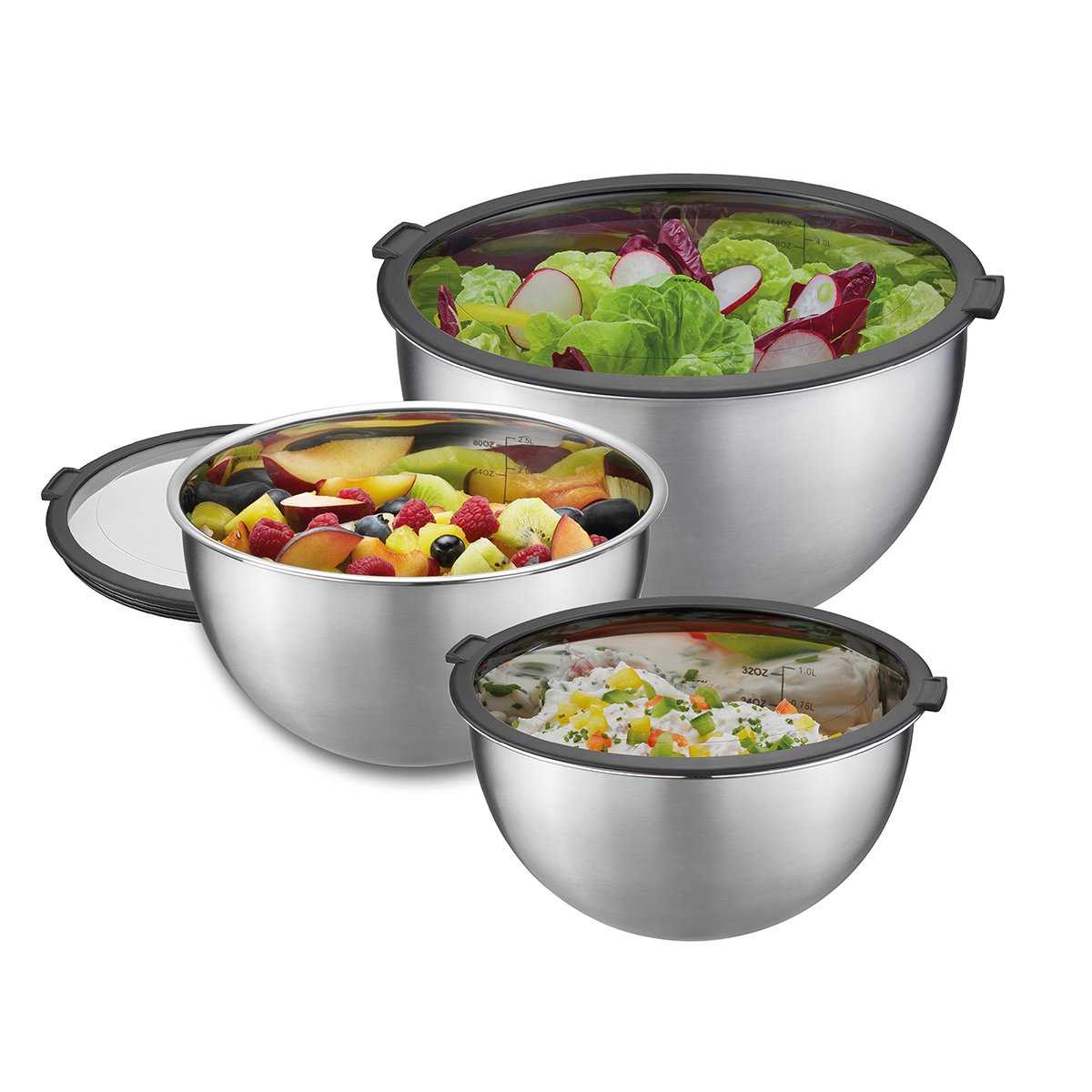 EAN 4006664894302 - GEFU 89430 recipiente de almacenar comida Alrededor Establecer 8 L Acero inoxidable 1 pieza(s) imagen 1