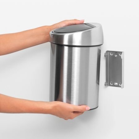 EAN 8710755363986 - Brabantia TOUCH BIN 3 L Alrededor Acero imagen 6