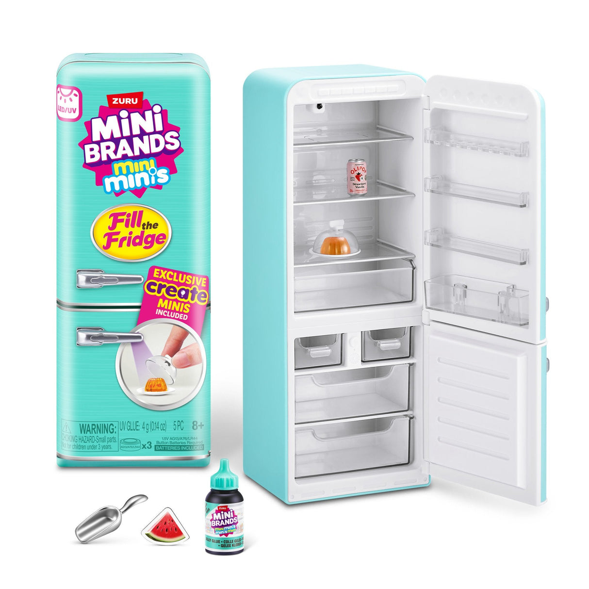 Zuru Mini Brands - Mini Minis Fill The Fridge Playset 77673tq1