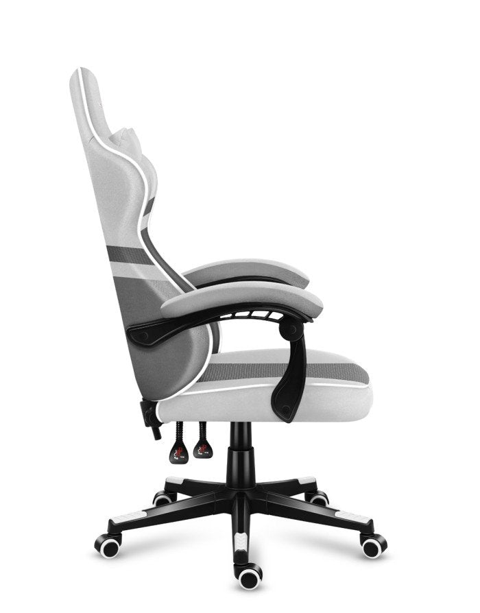 EAN 5903796013191 - Huzaro FORCE 4.4 Silla para videojuegos de PC Asiento (de seguridad) de butaca Gris, Blanco imagen 3