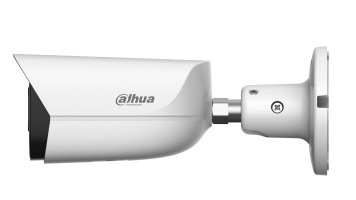 (Dh-Ipc-Hfw3449ep-As-Il-0280b) Dahua Camara Ip Bullet Serie 3, 4mp, Ir 50m, Ip67, Soporta Microsd Hasta 512gb, 12 Vdc / Poe, Fija 2.8mm