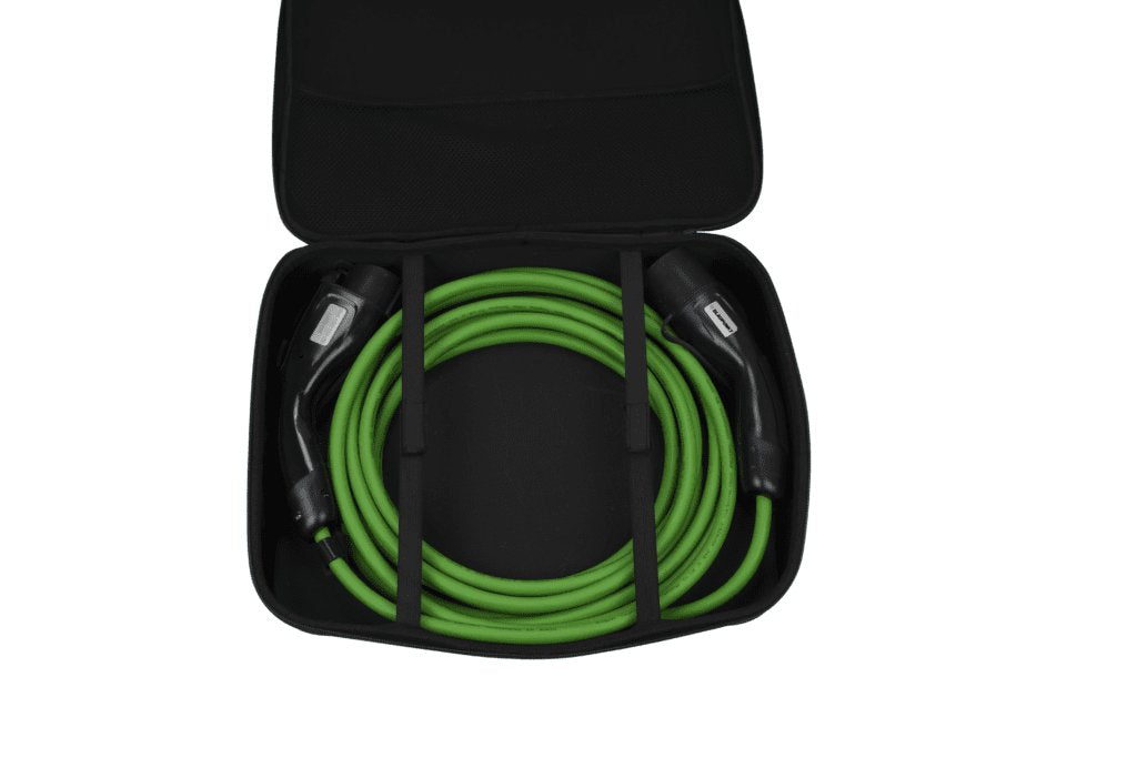 Blaupunkt Ladekabel E-Auto 16a/1phase/Typ1->2/8m