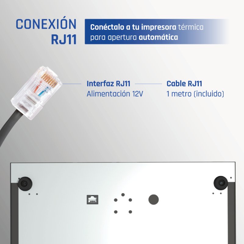 EAN 8435364320709 - iggual IRON-XS Cajón de efectivo automático y manual imagen 7