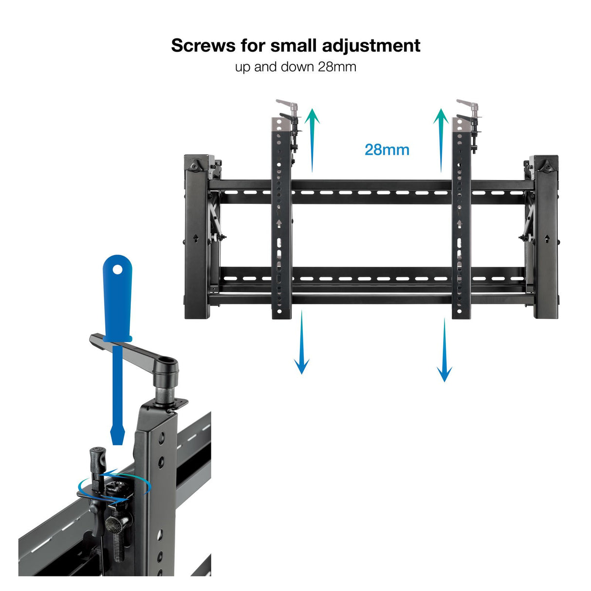 EAN 8433281013056 - TooQ TQVW5470T soporte para pantalla de señalización 177,8 cm (70") imagen 7