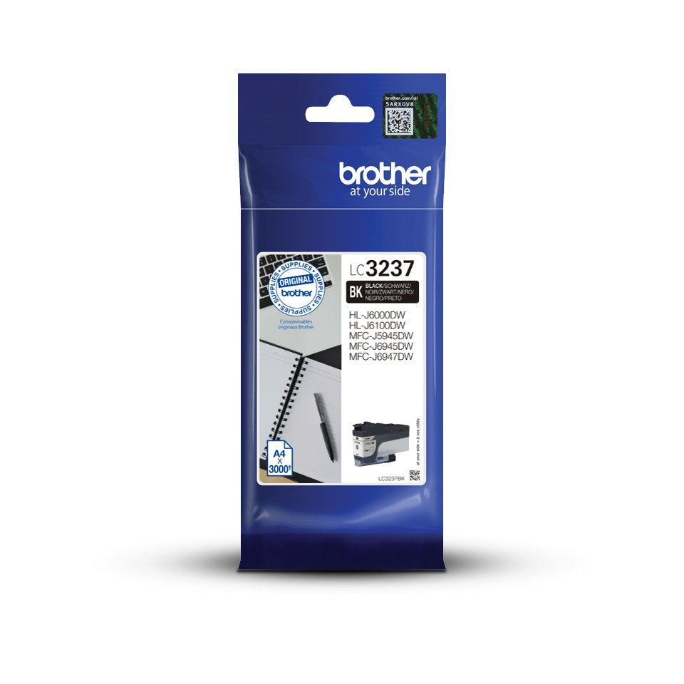 EAN 4977766787987 - Brother LC3237BK cartucho de tinta 1 pieza(s) Original Rendimiento estándar Negro imagen 1