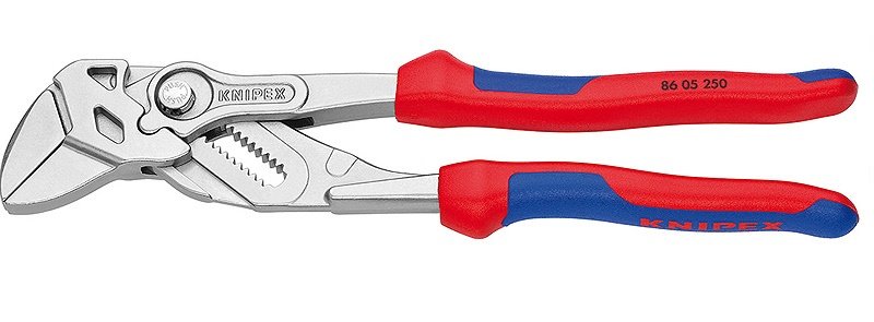 Knipex 86 05 250 - Tenaza Llave 250 Mm Con Mangos Bicomponentes