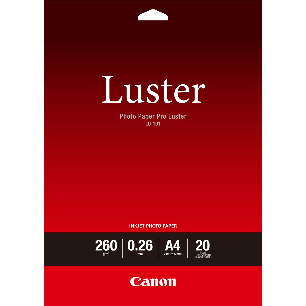 EAN 4960999843995 - Canon 6211B006 papel fotográfico Blanco Satén imagen 1