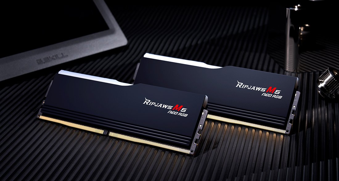 EAN 4713294237675 - G.Skill Ripjaws M5 RGB F5-6000J3636F32GX2-RM5NRK módulo de memoria 64 GB 2 x 32 GB DDR5 6000 MT/s 288-pin imagen 5