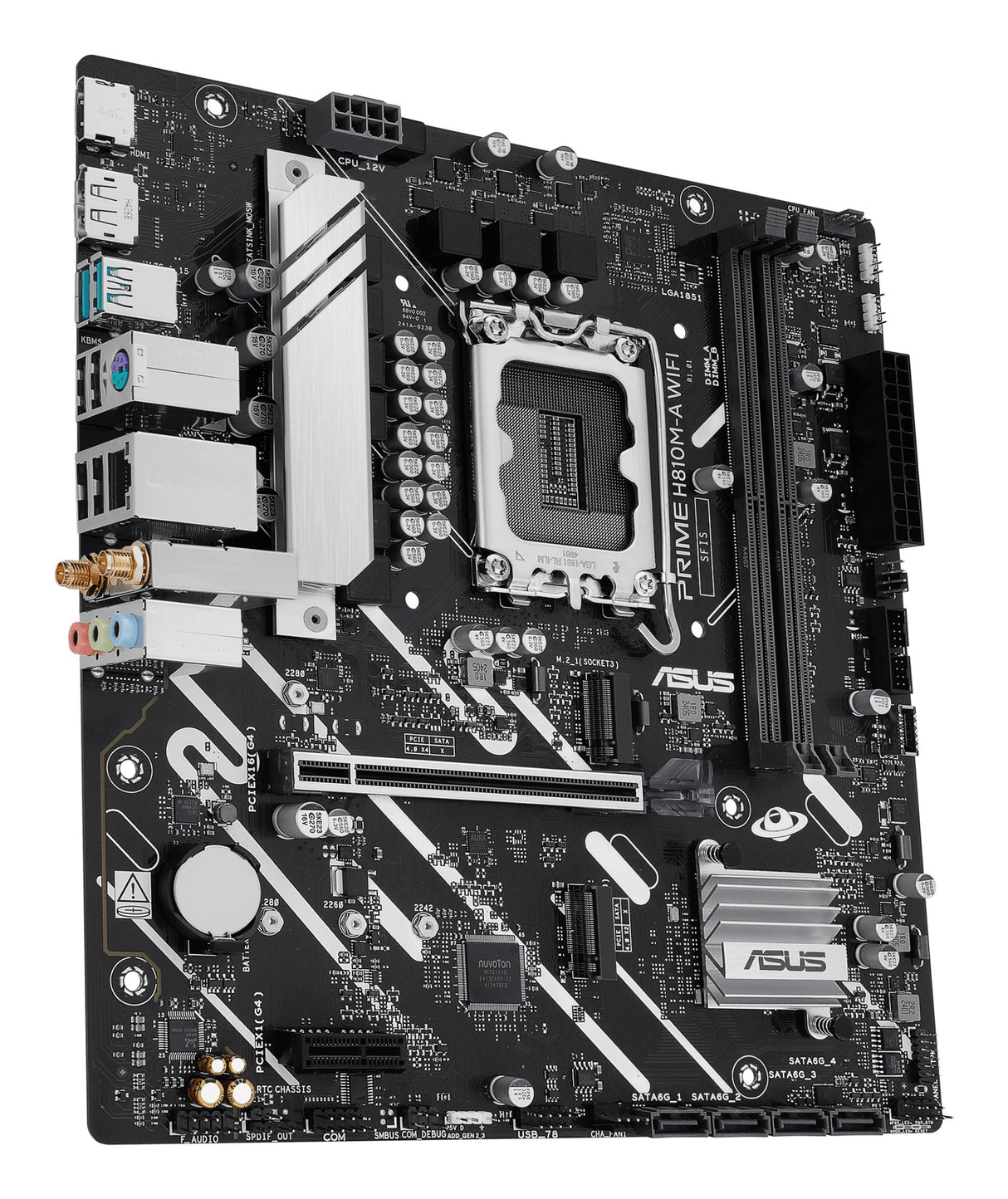 EAN 4711387842522 - ASUS PRIME H810M-A WIFI Intel H810 LGA 1851 (Socket V1) micro ATX imagen 3