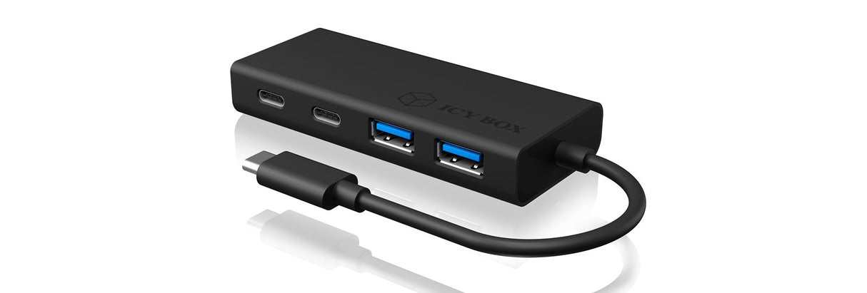 EAN 4250078168935 - ICY BOX IB-HUB1426-CPD USB 3.2 Gen 1 (3.1 Gen 1) Type-C 5000 Mbit/s Negro imagen 3