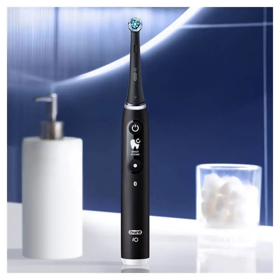 EAN 4210201448853 - Oral-B iO Duo Adulto Cepillo dental vibratorio Negro, Rosa imagen 2