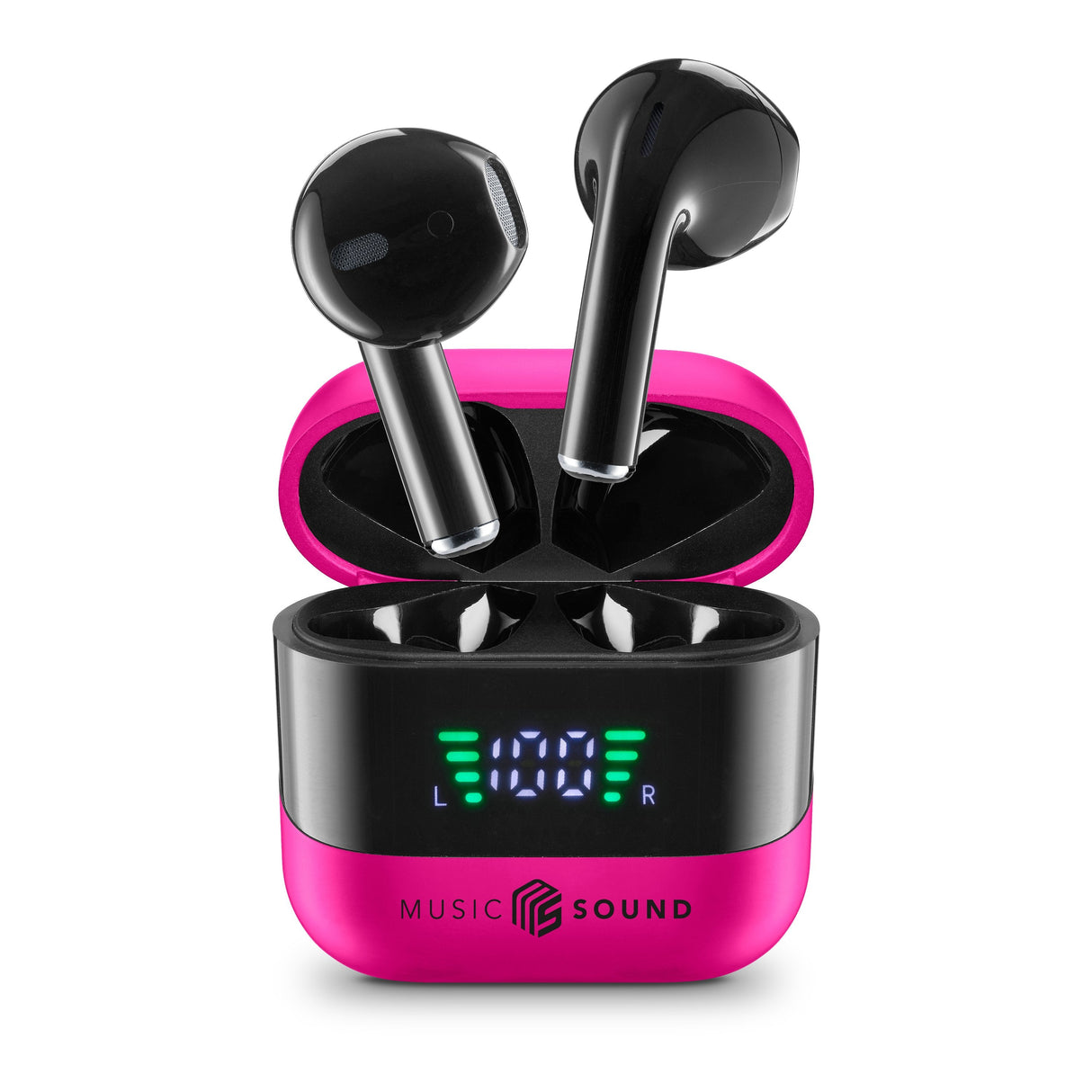 Auriculares Music Sound 8018080488634 Inalámbrico Bluetooth Rosa