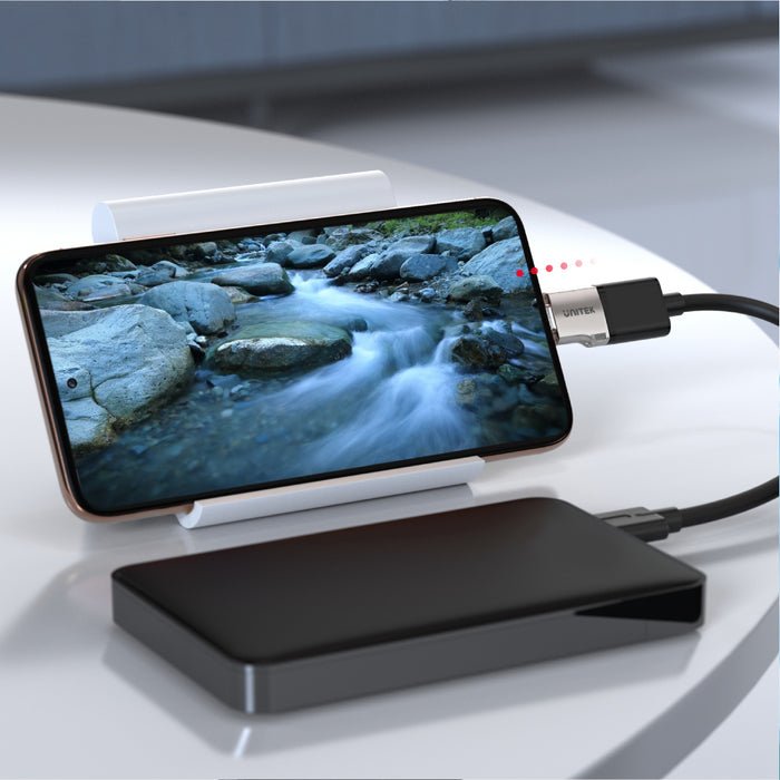 EAN 4894160047670 - UNITEK A1025GNI cambiador de género para cable USB C USB A Plata imagen 5