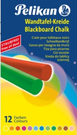 Pelikan Tiza Pizarra 745 Colores Caja 12 Piezas