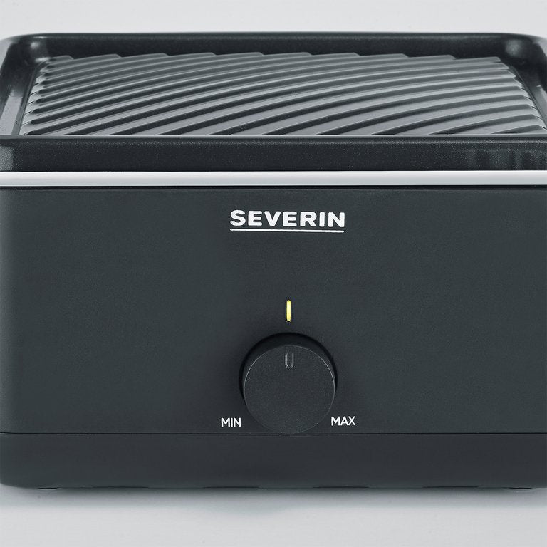 Severin Black Line Lite Mini Parrilla Raclette Rg 2360 Negro, 800 Vatios 4008146044632