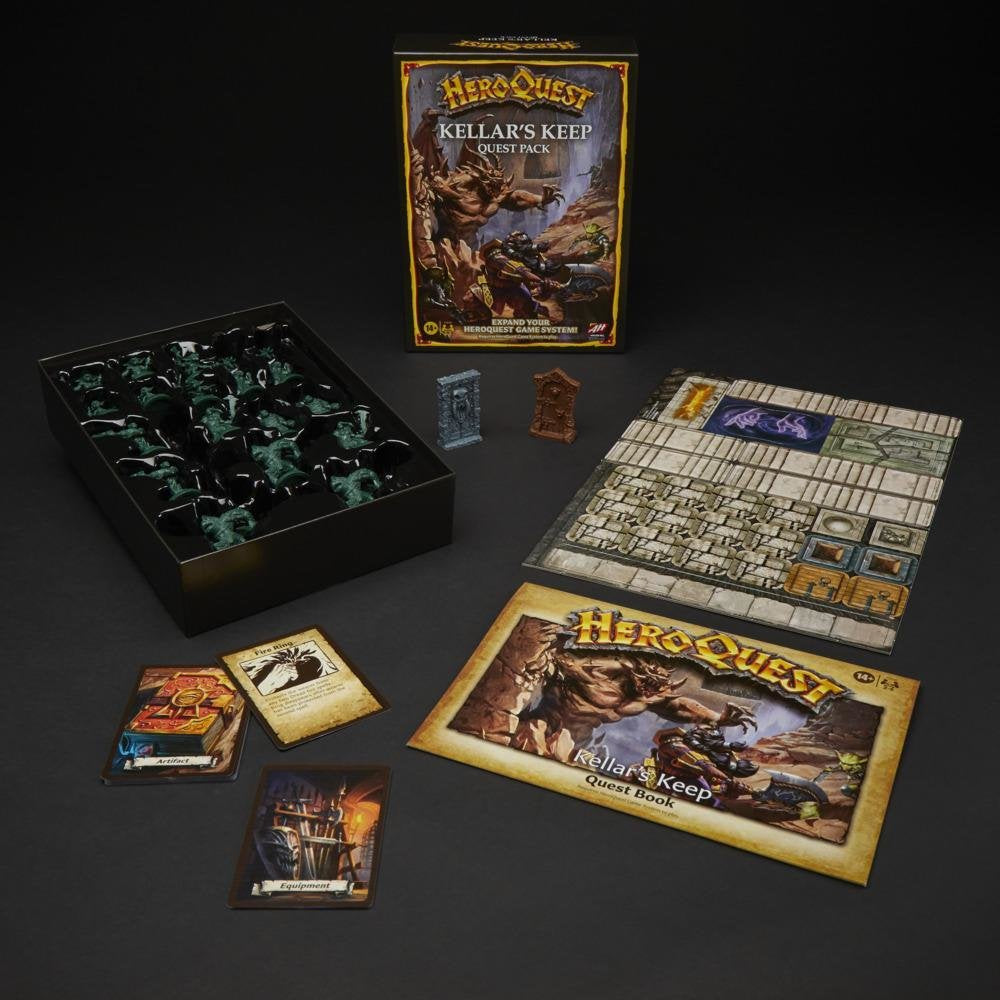 Expansion Juego De Mesa Torreon De Kellars Heroquest Ingles